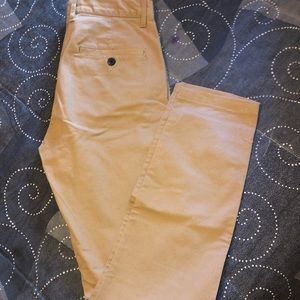 Caramel skinny fit pants